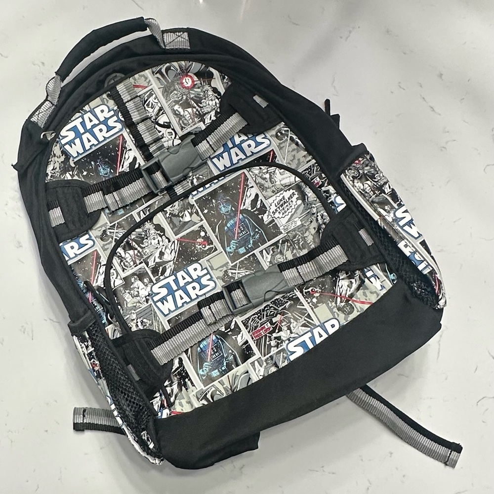 Mackenzie Glow in the Dark Star Wars Large Backpack Pottery Barn Kids